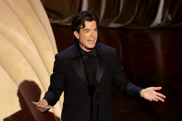 John Mulaney speaks onstage during the 96th Annual Academy Awards at Dolby Theatre on March 10, 2024 in Hollywood, California. (Photo by Kevin Winter/Getty Images)
