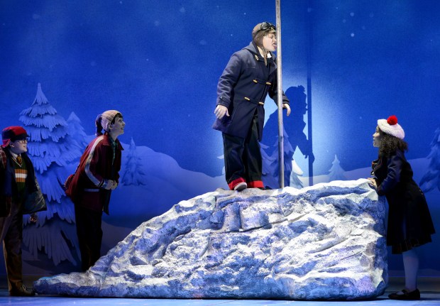 The Ahmanson Theatre will present "A Christmas Story, The Musical" from Dec. 5 through Dec. 31, with many scenes from the beloved 1983 holiday film recreated on stage. (Photo by Gary Emord Netzley)