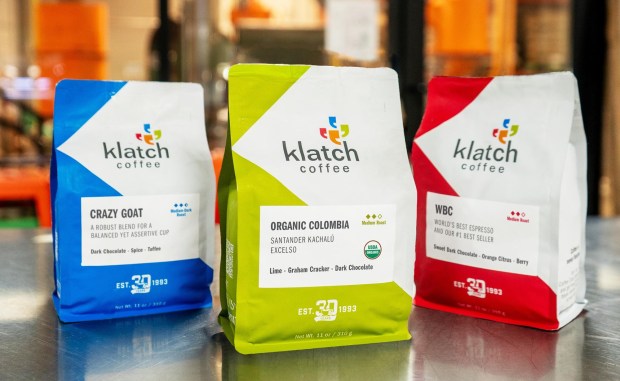 Rancho Cucamong's Klatch Coffee beans are now being sold at Sprouts Farmers Market. (Photo courtesy of Sprouts Farmers Market and Klatch Coffee)